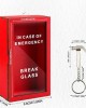 Wood Gift Box with Clear Acrylic Window Decorative Candy Holder for Holiday Presents