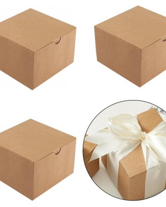 30Pcs Foldable Paper Gift Boxes Handmade Gift Packaging Boxes Candy Chocolate Container