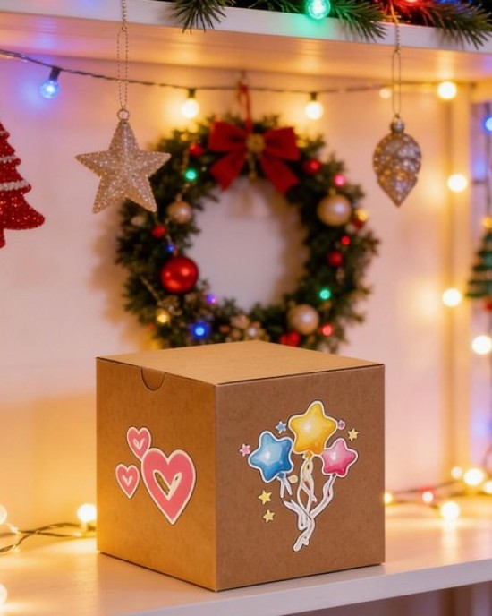 30Pcs Foldable Paper Gift Boxes Handmade Gift Packaging Boxes Candy Chocolate Container