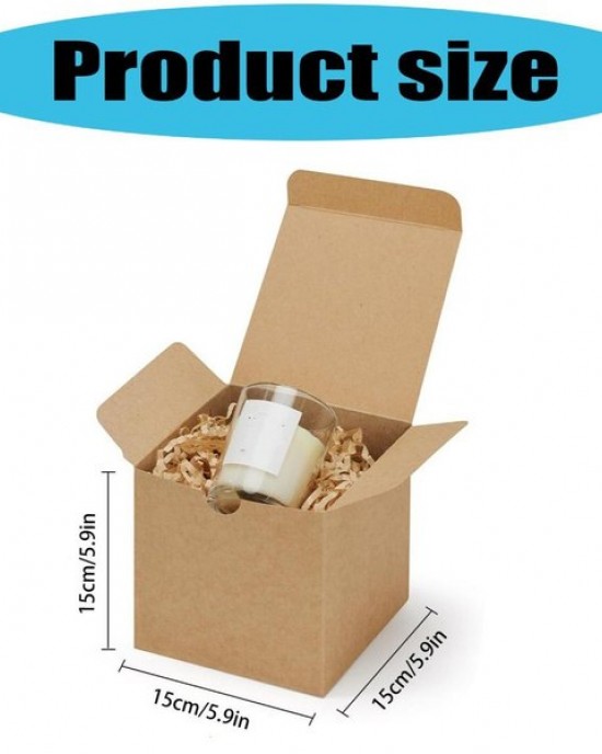 30Pcs Foldable Paper Gift Boxes Handmade Gift Packaging Boxes Candy Chocolate Container